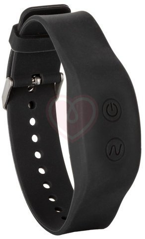 Виброяйцо с управлением через браслет Wristband Curve черное фото 4