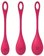Набор из 3 вагинальных шариков Satisfyer Yoni Power 1 розовый