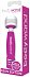 Мини-массажер с кристаллами BodyWand Neon Edition фиолетовый фото 2