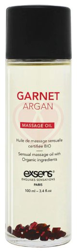Массажное масло Exsens Garnet Argan с гранатом и арганой 100 мл фото 1