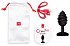 Рельефная анальная пробка с вибрацией Gvibe Gplug Twist чёрная фото 3