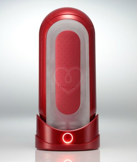 Мастурбатор Tenga Flip Zero Red Warming c подогревом фото 4