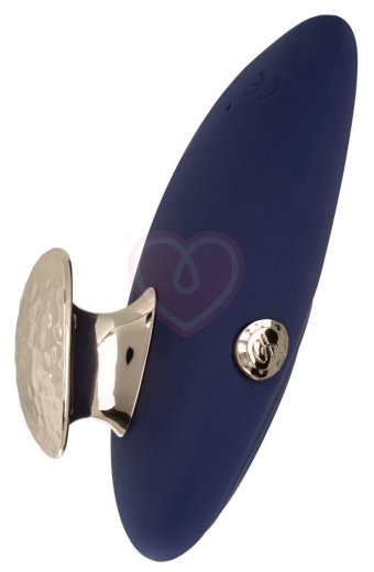 Мини-вибратор Chic Violet с ручкой для держания фото 1