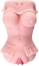 Реалистичный мастурбатор с грудью и вагиной Toyfa Juicy Pussy Little Alower