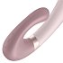 Вибратор Satisfyer Heat Wave с клиторальным стимулятором и нагревом пыльно-розовый фото 3