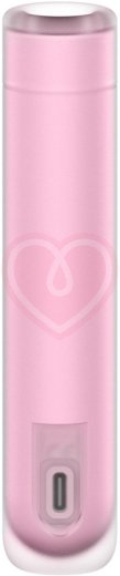 Вакуумно-волновой клиторальный стимулятор помада Satisfyer First Kiss розовый фото 4