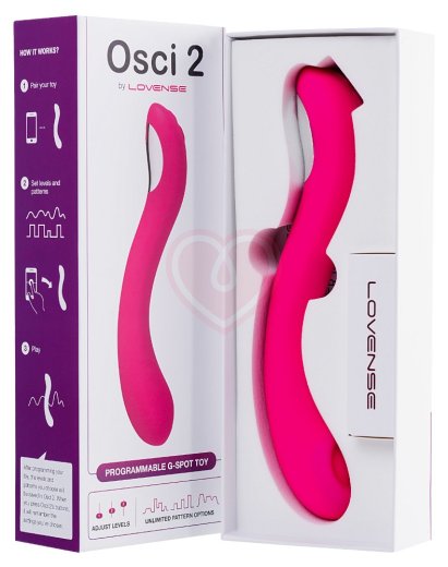 Осциллирующий вибратор для зоны G с управлением от смартфона Lovense Osci 2 фото 3
