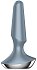 Анальная вибропробка Satisfyer Plug Ilicious 2 с приложением серая фото 2