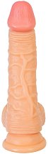 Реалистичный фаллоимитатор с мошонкой и присоской RealStick Nude Cree телесный