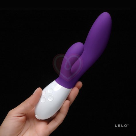 Вибратор со стимулятором клитора и точки G LELO Ina 2 фиолетовый фото 2