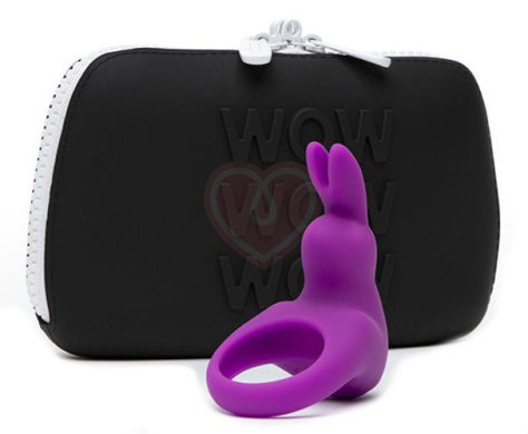 Эрекционное колечко Happy Rabbit Cock Ring Kit с сумочкой для хранения фото 1