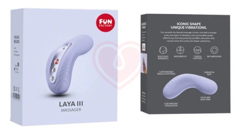 Клиторальный вибратор Fun Factory Laya III фиолетовый фото 5