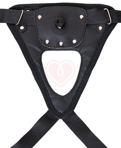Реалистичный страпон с трусиками RealStick Strap-On Hunter 14,5 см фото 3