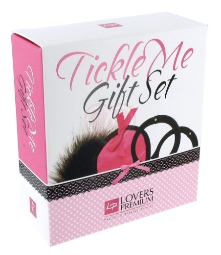 Набор для любовных игр LoversPremium Tickle Me Gift Set розовый фото 5