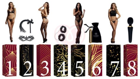 Адвент-календарь Le Desir Sexy Lingerie Calendar Plus size фото 2