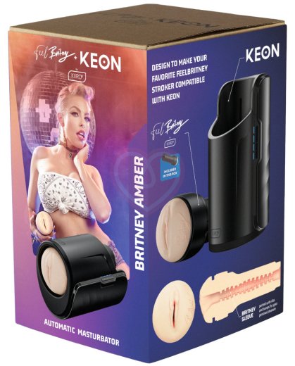 Автоматический мастурбатор Kiiroo Keon с мастурбатором Feel Britney фото 6