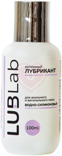 Гибридный водно-силиконовый лубрикант LUBLab 100 мл фото 1