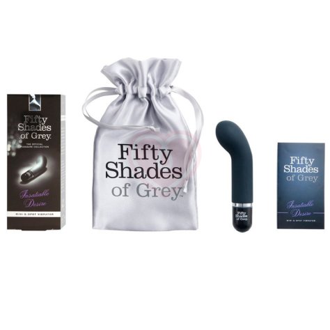 Мини-вибратор для G-точки '50 оттенков серого' Insatiable Desire G-Spot Vibrator фото 2