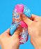 Мастурбатор Tenga Bobble Crazy Cubes розово-голубой фото 4