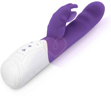Вибратор-кролик с эффектом всасывания Clitoral Suction Rabbit фиолетовый фото 3