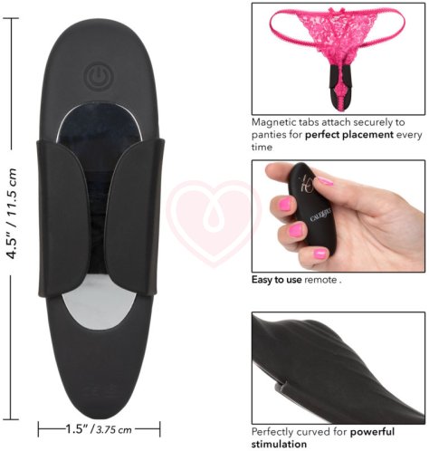 Вибратор для клитора в трусики Lock-N-Play Panty Teaser с пультом черный фото 5