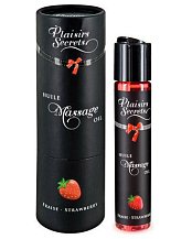 Масло для оральных ласк и массажа Concorde Massage Oil Земляника 59 мл