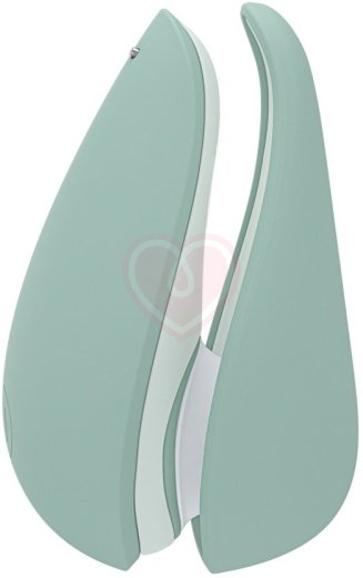 Вакуумный клиторальный стимулятор Womanizer Liberty 2 серо-зеленый фото 3