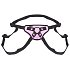 Пояс-сердечко для страпона Pretty In Pink Strap-On Harness розовый фото 2