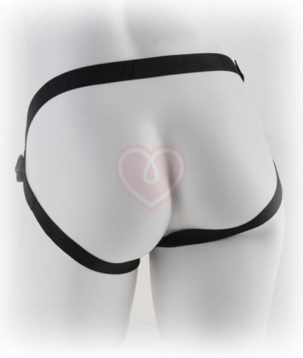Пояс для страпона с кольцом Stay-Put Harness черный фото 3
