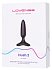 Тонкая анальная пробка Lovense Hush 2 XS с приложением фото 5