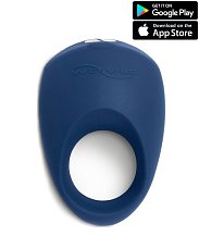 Эрекционное кольцо We-Vibe Pivot синее