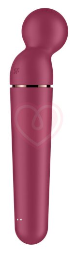 Вибромассажёр Satisfyer Planet Wand-er бордовый фото 3