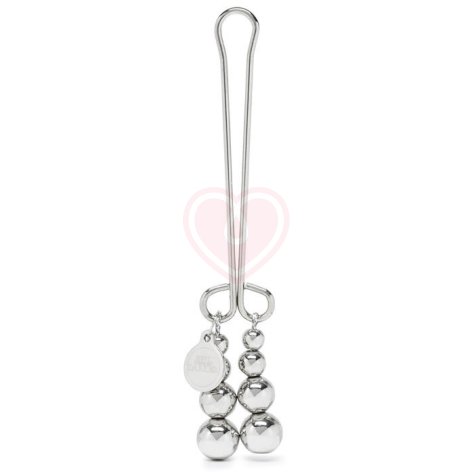 Зажим для клитора Fifty Shades Darker Just Sensation Beaded Clitoral Clamp фото 1