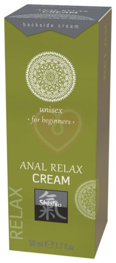 Смягчающий анальный крем Shiatsu Anal Relax Cream 50 мл фото 2