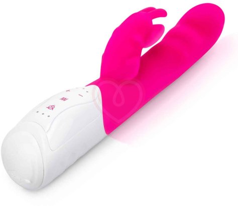 Вибратор-кролик с эффектом всасывания Clitoral Suction Rabbit розовый фото 8