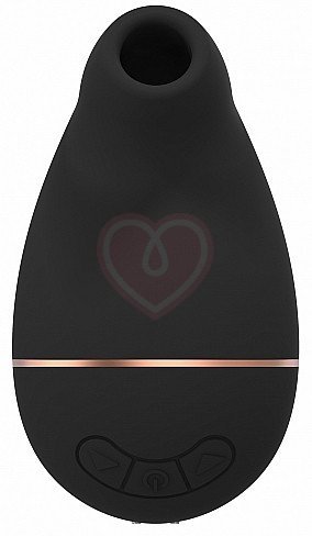 Бесконтактный клиторальный стимулятор Irresistible Kissable чёрный фото 2