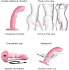 Вибратор с пульсирующей головкой Strap-On-Me Tapping Dildo Wave M розовый фото 5