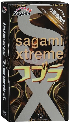 Презервативы Sagami Cobra конусообразные супер облегающие 10 шт фото 1