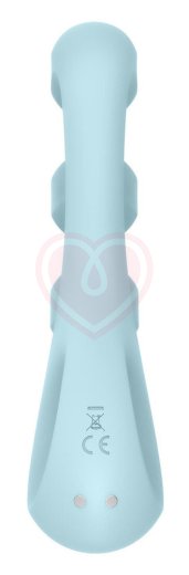 Вибратор с тремя кончиками Satisfyer Tri Ball 2 голубой фото 4