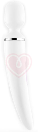 Вибромассажёр Satisfyer Wand-er Woman белый фото 2