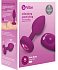 Маленькая вибропробка b-Vibe Vibrating Jewel Plug с кристаллом и пультом розовая фото 7