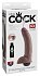 Фаллоимитатор с эффектом семяизвержения Squirting Cock 18 см коричневый фото 5