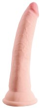 Фаллоимитатор на присоске King Cock Triple Density 18 см телесный