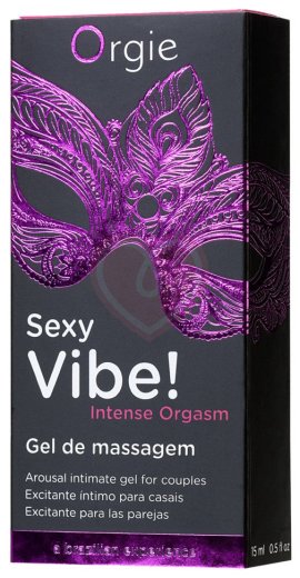 Гель с возбуждающим эффектом Orgie Sexy Vibe Intense Orgasm 15 мл фото 2