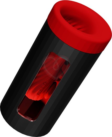 Интерактивный мастурбатор Lelo F1S V3 с вибрацией и звуковой стимуляцией размер XL красный фото 2