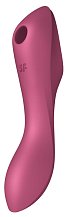 Вакуумный вибростимулятор Satisfyer Curvy Trinity 3 бордовый