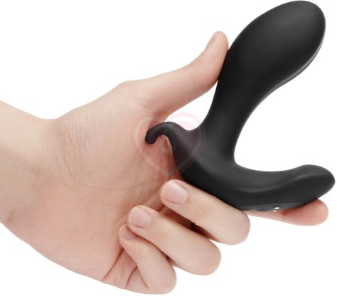 Расширяющийся вибростимулятор простаты b-Vibe Expand Plug с пультом черный фото 7