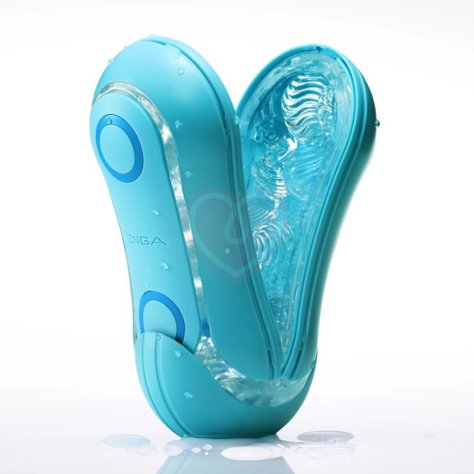 Мастурбатор Tenga Flip Orb Ocean голубой фото 5