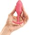 Утяжелённая анальная пробка для ношения b-Vibe Snug Plug 2 малая коралловая фото 2