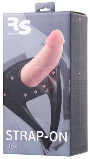 Реалистичный страпон RealStick Strap-On Jax 18 см фото 7